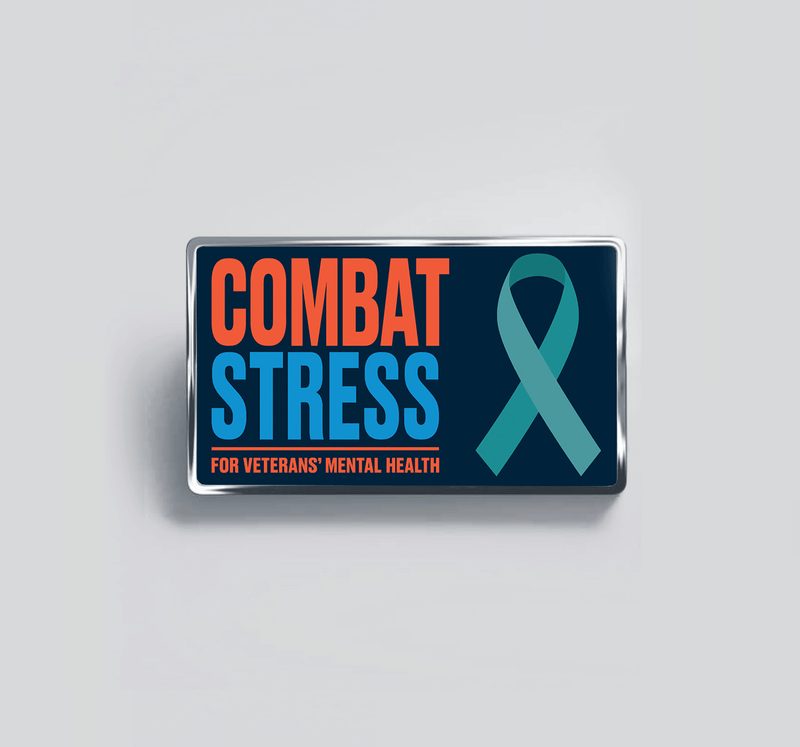 PTSD Awareness Day Pin Badge – Support Veterans’ Mental Health