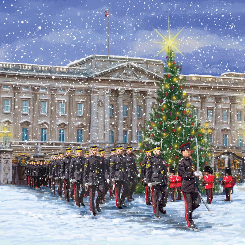 Gurkhas at the Palace