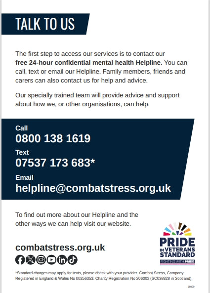 How we can help leaflet
