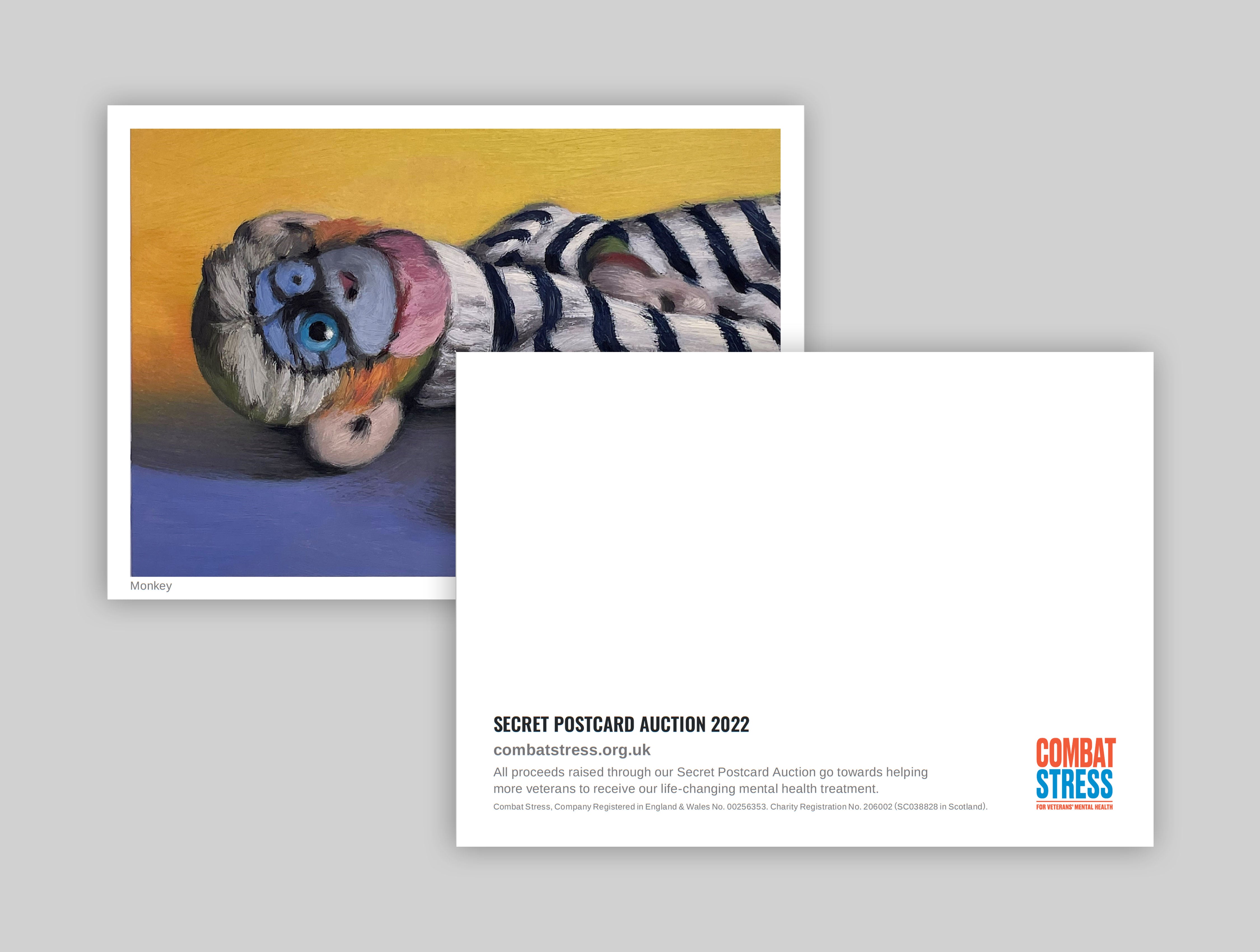 Postcard Secret Secret Postcard Auction 2022 - 50 Card Boxset | Combat Stress Trading Ltd
