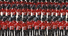 Irish Guards on the Mall